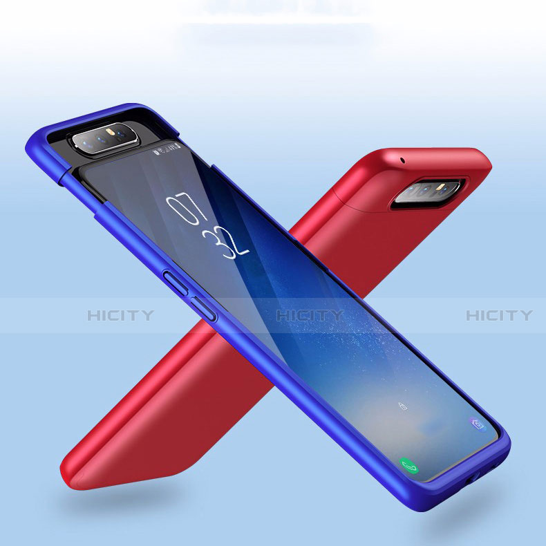 Coque Plastique Rigide Etui Housse Mat G01 pour Samsung Galaxy A80 Plus