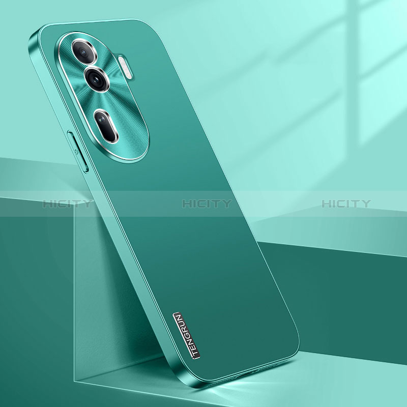 Coque Plastique Rigide Etui Housse Mat JL1 pour Oppo Reno11 Pro 5G Vert Plus