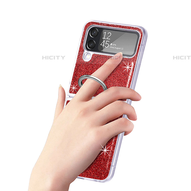Coque Plastique Rigide Etui Housse Mat L01 pour Samsung Galaxy Z Flip4 5G Plus