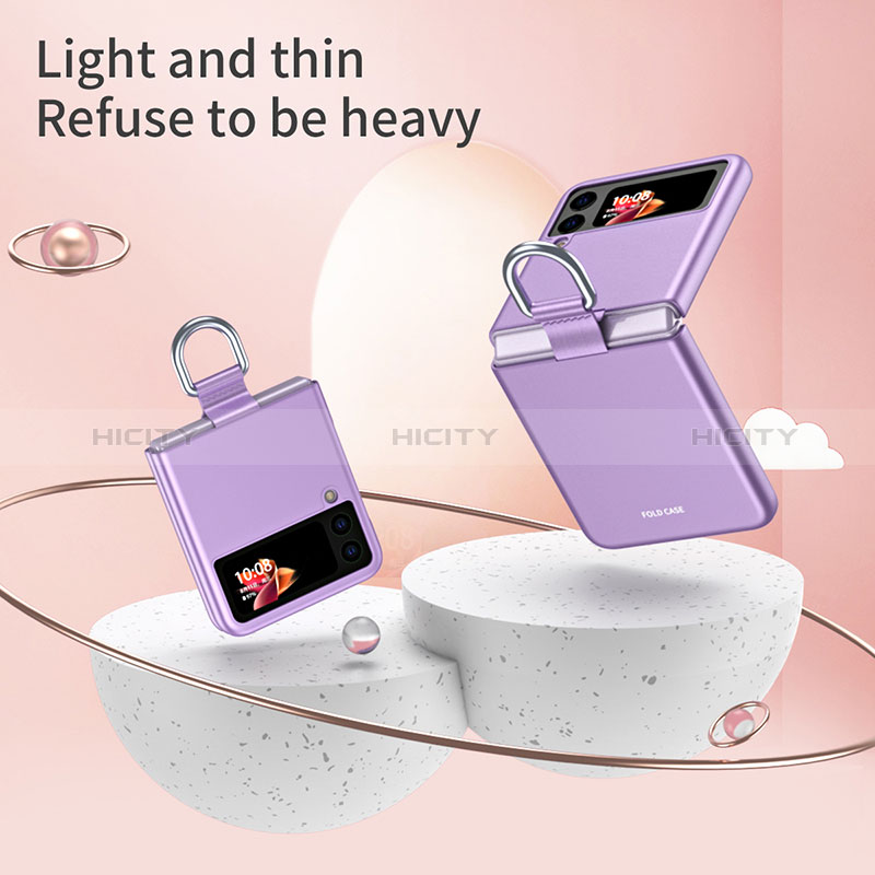 Coque Plastique Rigide Etui Housse Mat L04 pour Samsung Galaxy Z Flip3 5G Plus