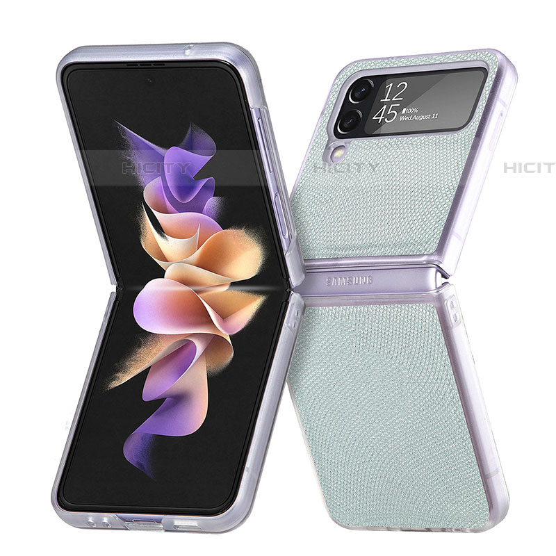 Coque Plastique Rigide Etui Housse Mat L04 pour Samsung Galaxy Z Flip4 5G Plus