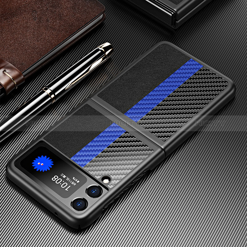 Coque Plastique Rigide Etui Housse Mat L06 pour Samsung Galaxy Z Flip3 5G Plus