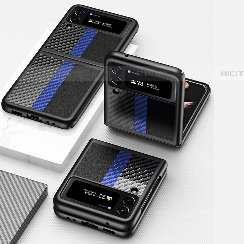 Coque Plastique Rigide Etui Housse Mat L06 pour Samsung Galaxy Z Flip4 5G Plus