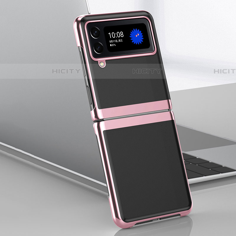 Coque Plastique Rigide Etui Housse Mat L08 pour Samsung Galaxy Z Flip4 5G Plus