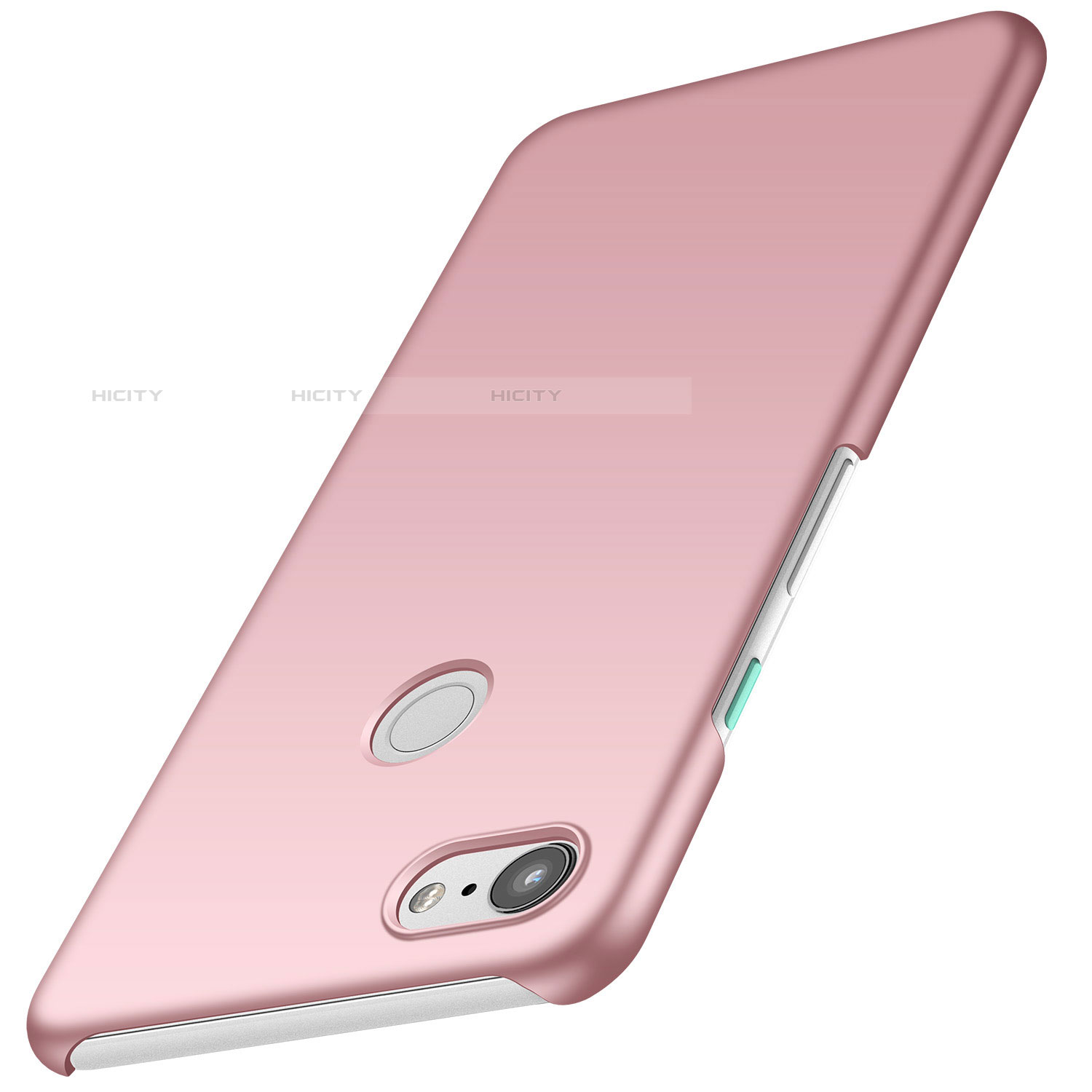 Coque Plastique Rigide Etui Housse Mat M01 pour Google Pixel 3 XL Or Rose Plus