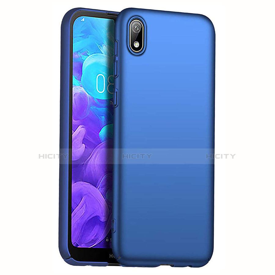 Coque Plastique Rigide Etui Housse Mat M01 pour Huawei Enjoy 8S Bleu Plus