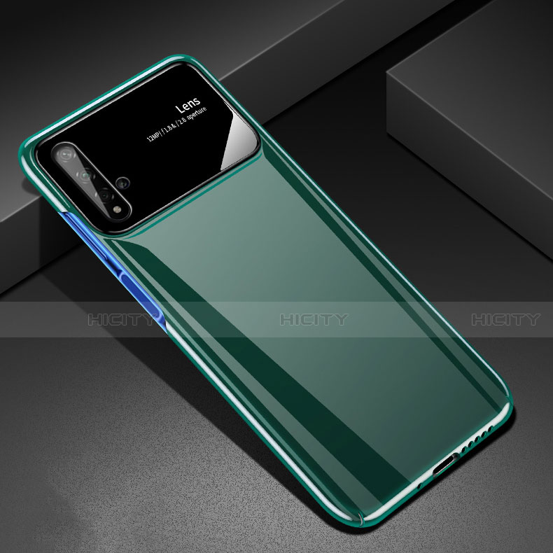 Coque Plastique Rigide Etui Housse Mat M01 pour Huawei Honor 20 Vert Plus