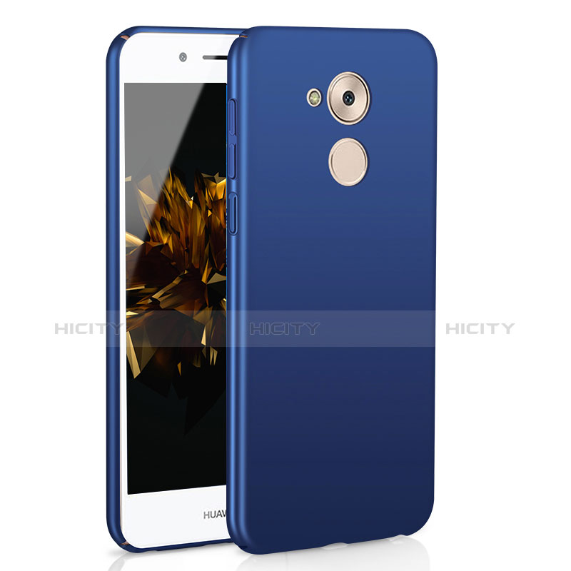 Coque Plastique Rigide Etui Housse Mat M01 pour Huawei Honor 6C Bleu Plus