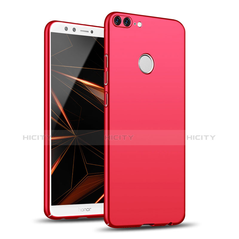 Coque Plastique Rigide Etui Housse Mat M01 pour Huawei Honor 9 Lite Rouge Plus