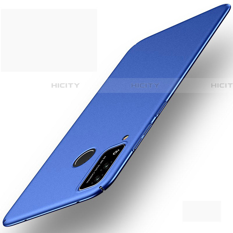 Coque Plastique Rigide Etui Housse Mat M01 pour Huawei Honor Play4T Bleu Plus