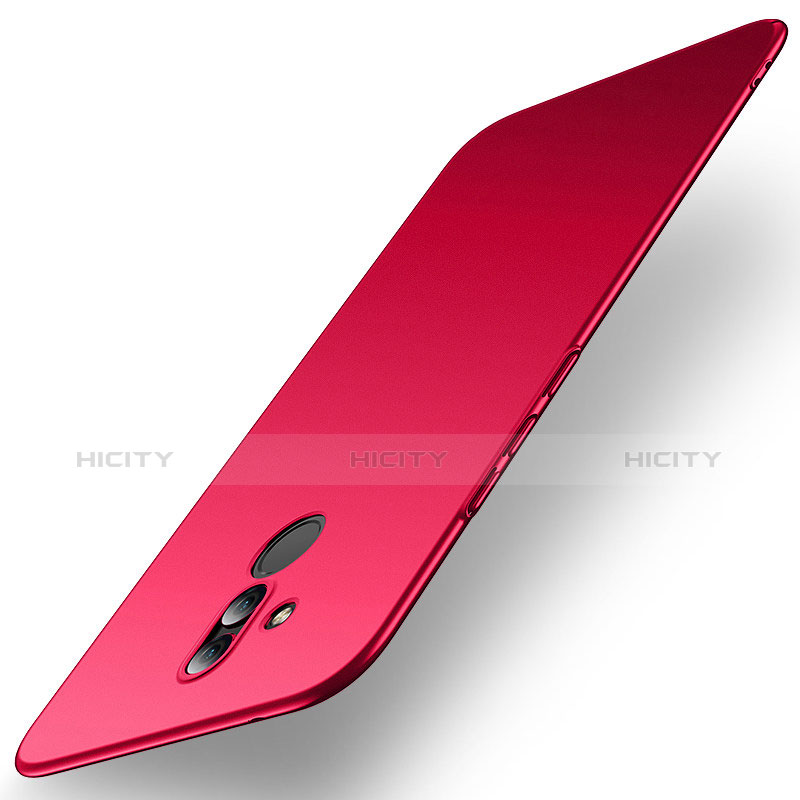 Coque Plastique Rigide Etui Housse Mat M01 pour Huawei Maimang 7 Rouge Plus