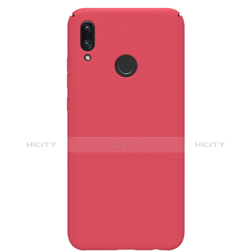 Coque Plastique Rigide Etui Housse Mat M01 pour Huawei P Smart (2019) Rouge Plus