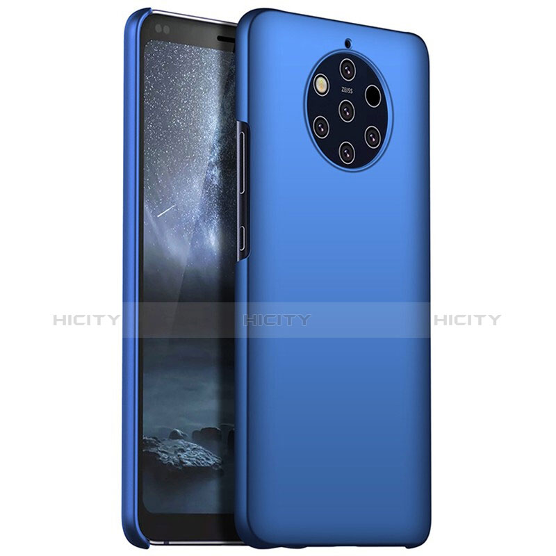 Coque Plastique Rigide Etui Housse Mat M01 pour Nokia 9 PureView Bleu Plus