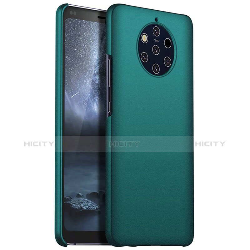 Coque Plastique Rigide Etui Housse Mat M01 pour Nokia 9 PureView Vert Plus