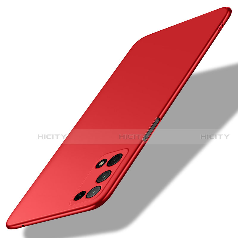 Coque Plastique Rigide Etui Housse Mat M01 pour Oppo K7x 5G Rouge Plus