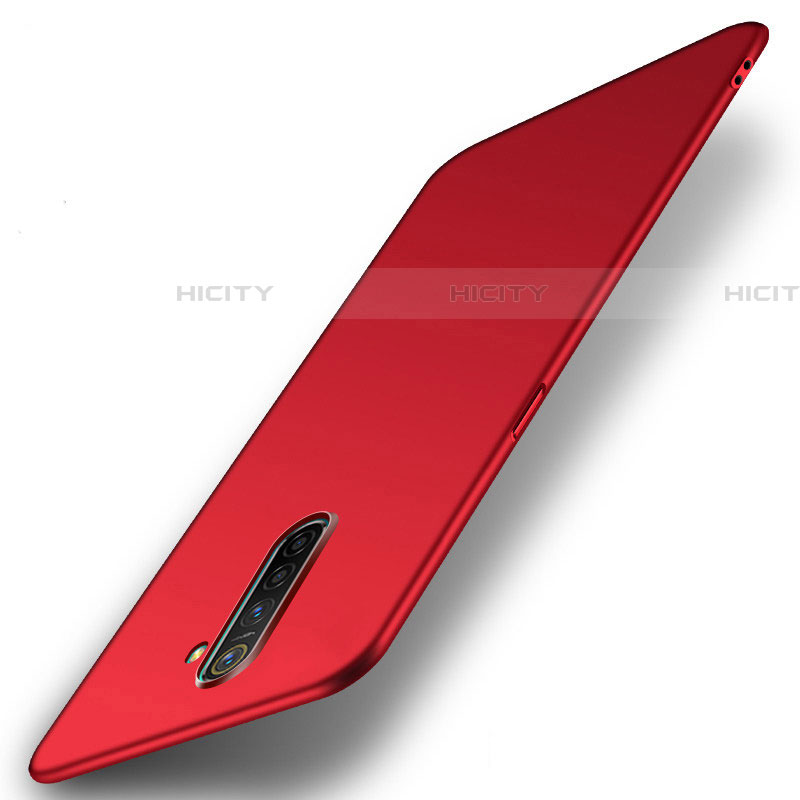 Coque Plastique Rigide Etui Housse Mat M01 pour Oppo Reno Ace Rouge Plus