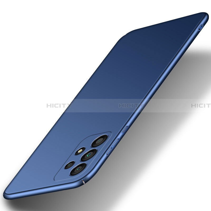 Coque Plastique Rigide Etui Housse Mat M01 pour Samsung Galaxy A23 4G Bleu Plus