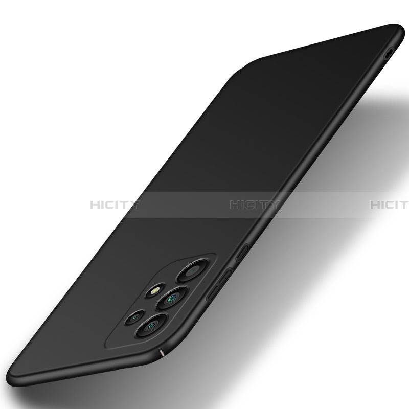 Coque Plastique Rigide Etui Housse Mat M01 pour Samsung Galaxy A23 4G Noir Plus