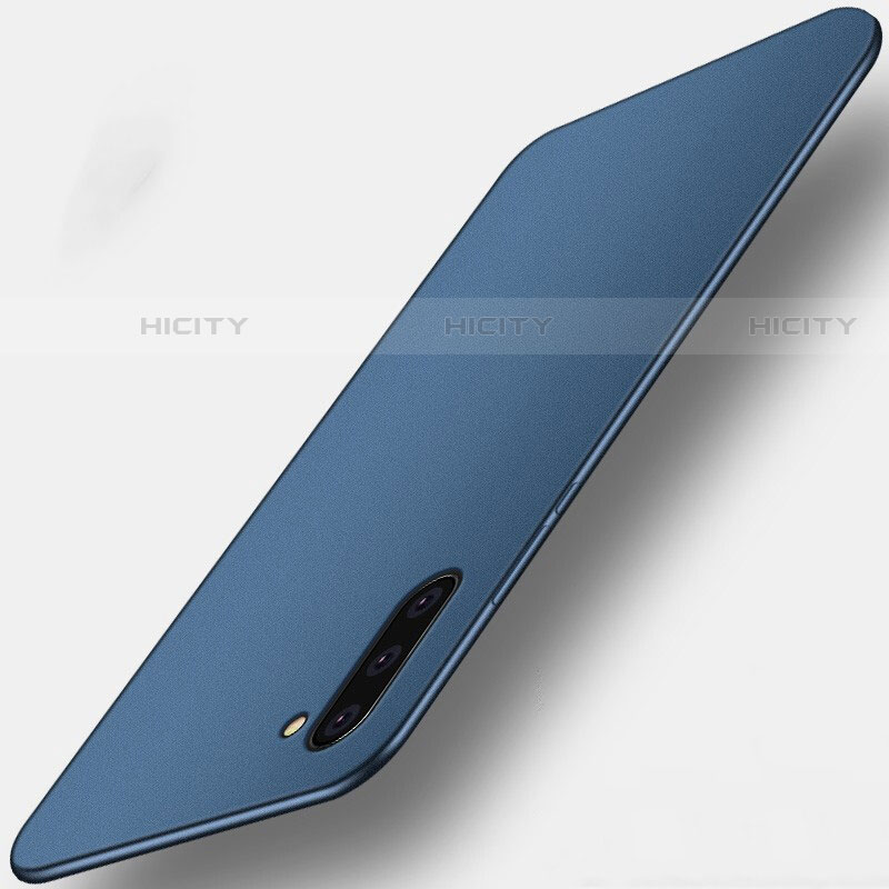 Coque Plastique Rigide Etui Housse Mat M01 pour Samsung Galaxy Note 10 Bleu Plus