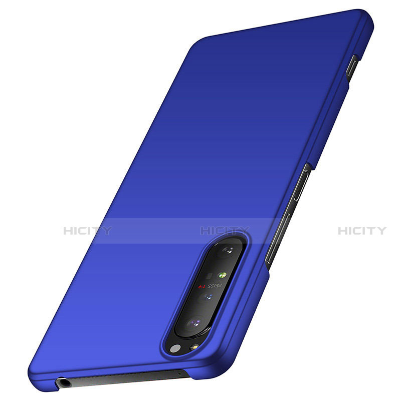 Coque Plastique Rigide Etui Housse Mat M01 pour Sony Xperia 1 II Bleu Plus