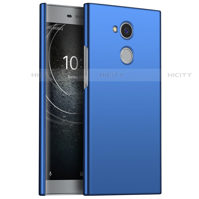 Coque Plastique Rigide Etui Housse Mat M01 pour Sony Xperia L2 Bleu Plus