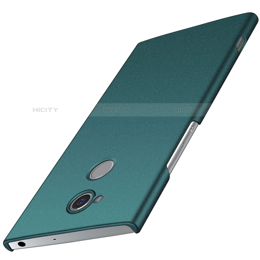 Coque Plastique Rigide Etui Housse Mat M01 pour Sony Xperia XA2 Plus Vert Plus