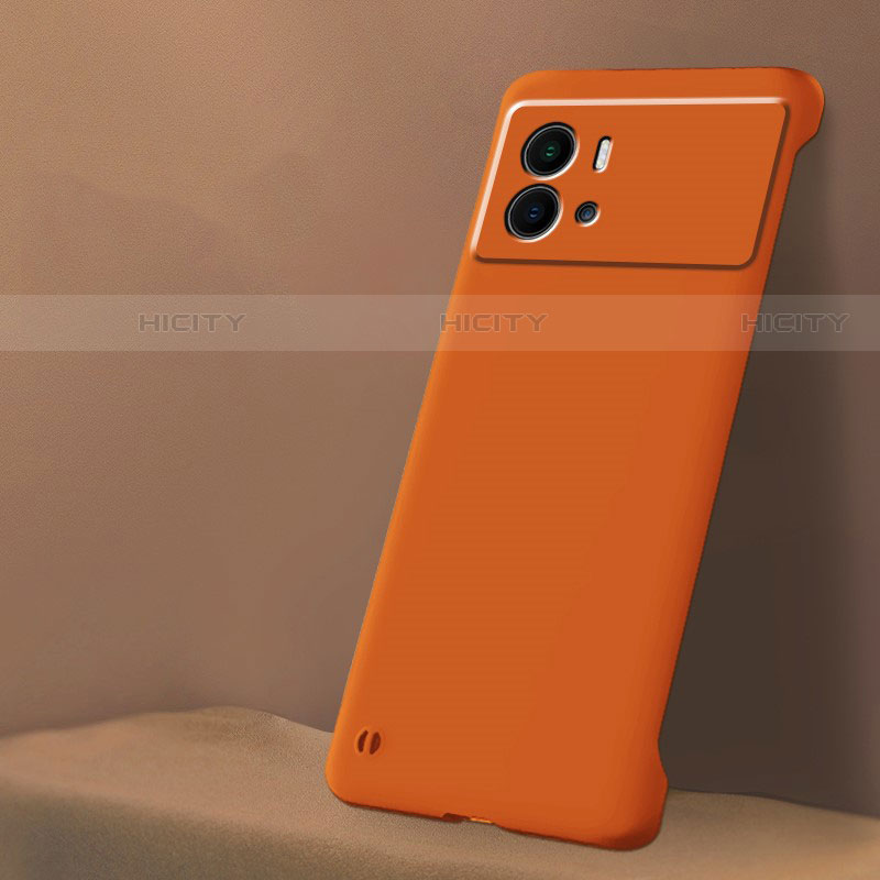 Coque Plastique Rigide Etui Housse Mat M01 pour Vivo iQOO 9 Pro 5G Orange Plus