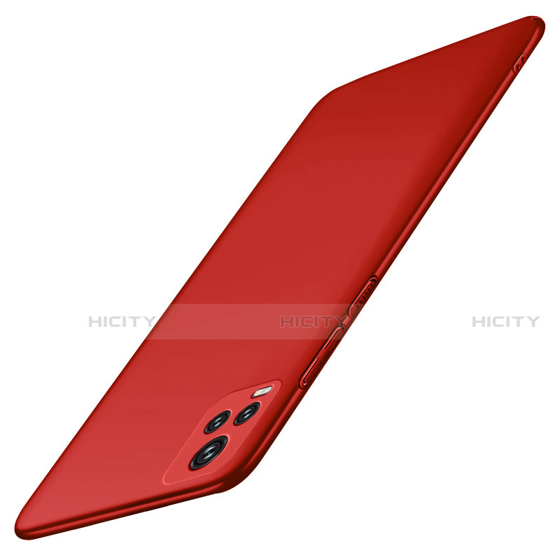 Coque Plastique Rigide Etui Housse Mat M01 pour Vivo V20 Pro 5G Rouge Plus