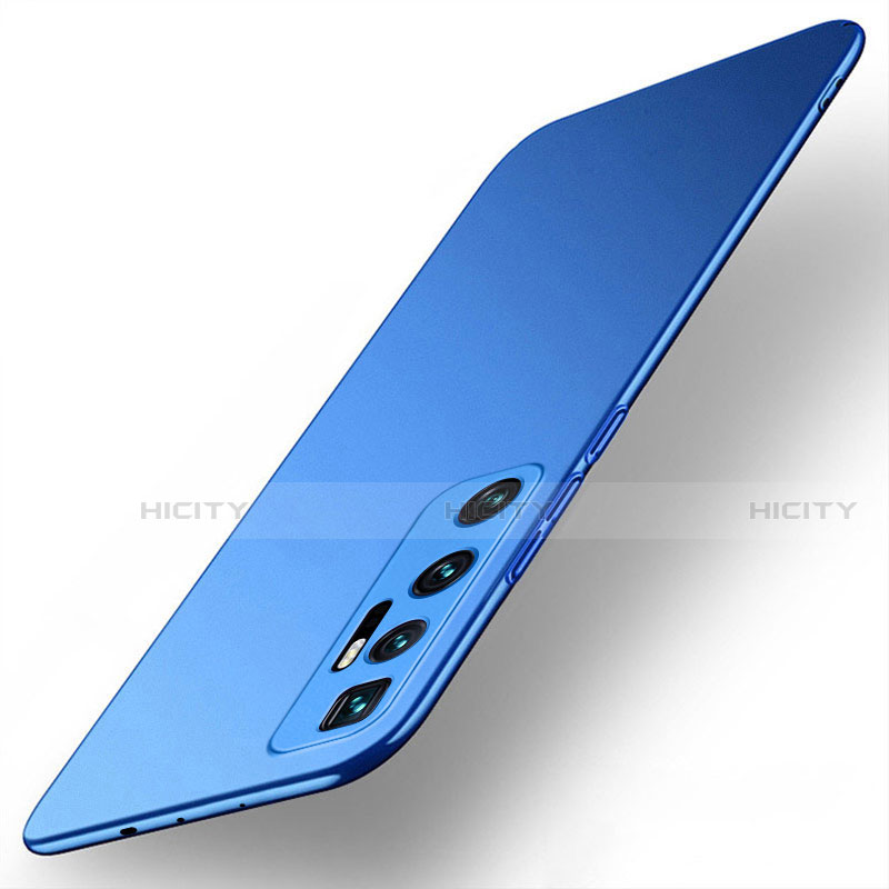 Coque Plastique Rigide Etui Housse Mat M01 pour Xiaomi Mi 10 Ultra Bleu Plus