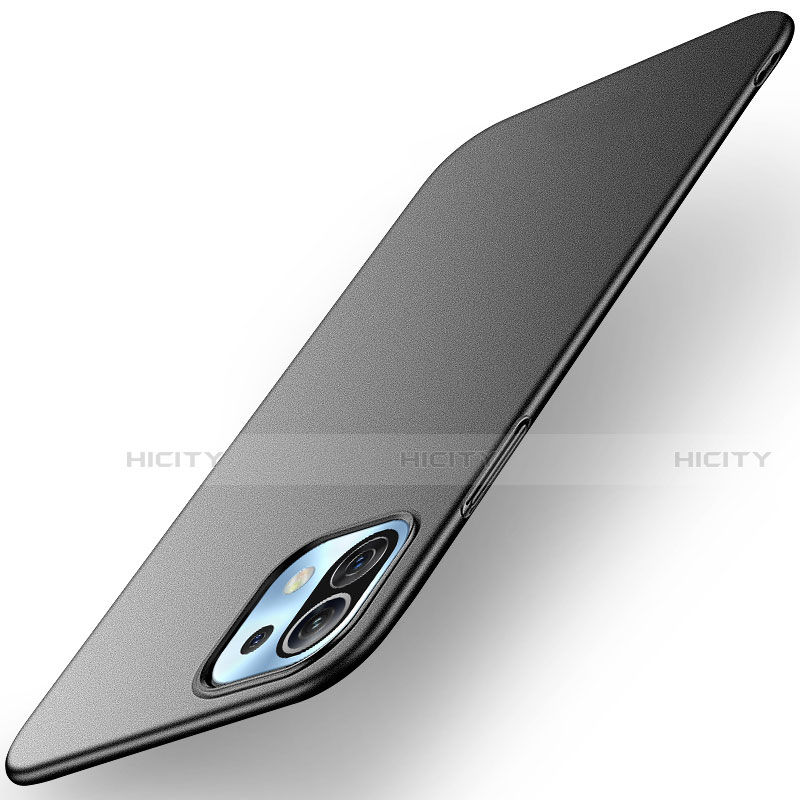 Coque Plastique Rigide Etui Housse Mat M01 pour Xiaomi Mi 11 Lite 5G NE Noir Plus