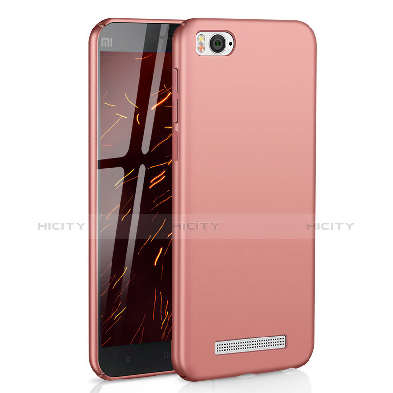 Coque Plastique Rigide Etui Housse Mat M01 pour Xiaomi Mi 4C Or Rose Plus