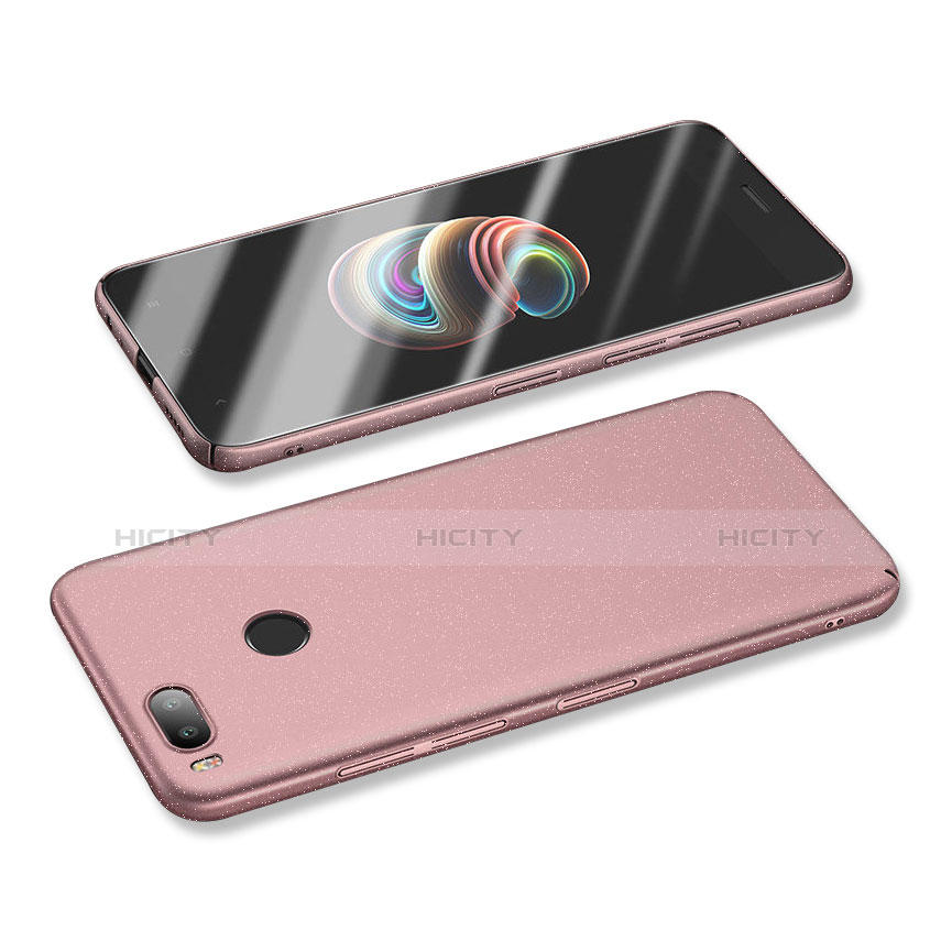 Coque Plastique Rigide Etui Housse Mat M01 pour Xiaomi Mi 5X Rose Plus