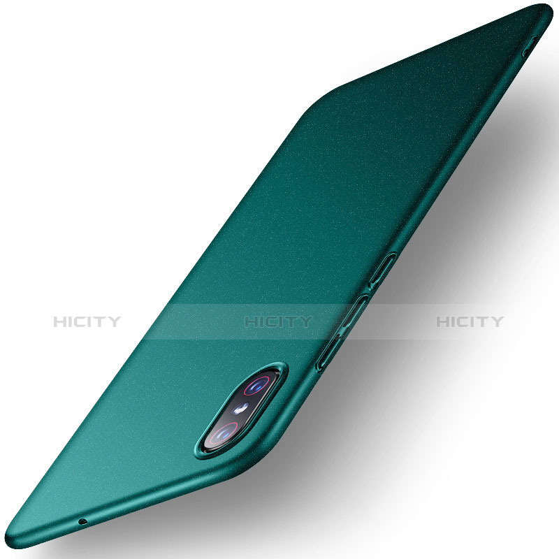 Coque Plastique Rigide Etui Housse Mat M01 pour Xiaomi Mi 8 Explorer Vert Plus