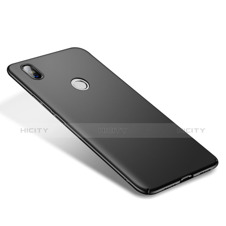 Coque Plastique Rigide Etui Housse Mat M01 pour Xiaomi Mi 8 Noir Plus