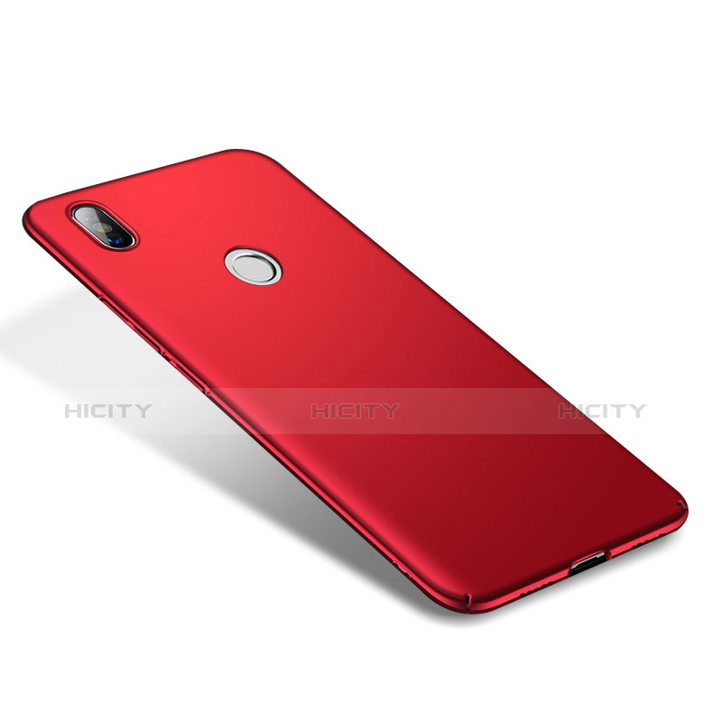 Coque Plastique Rigide Etui Housse Mat M01 pour Xiaomi Mi 8 Rouge Plus