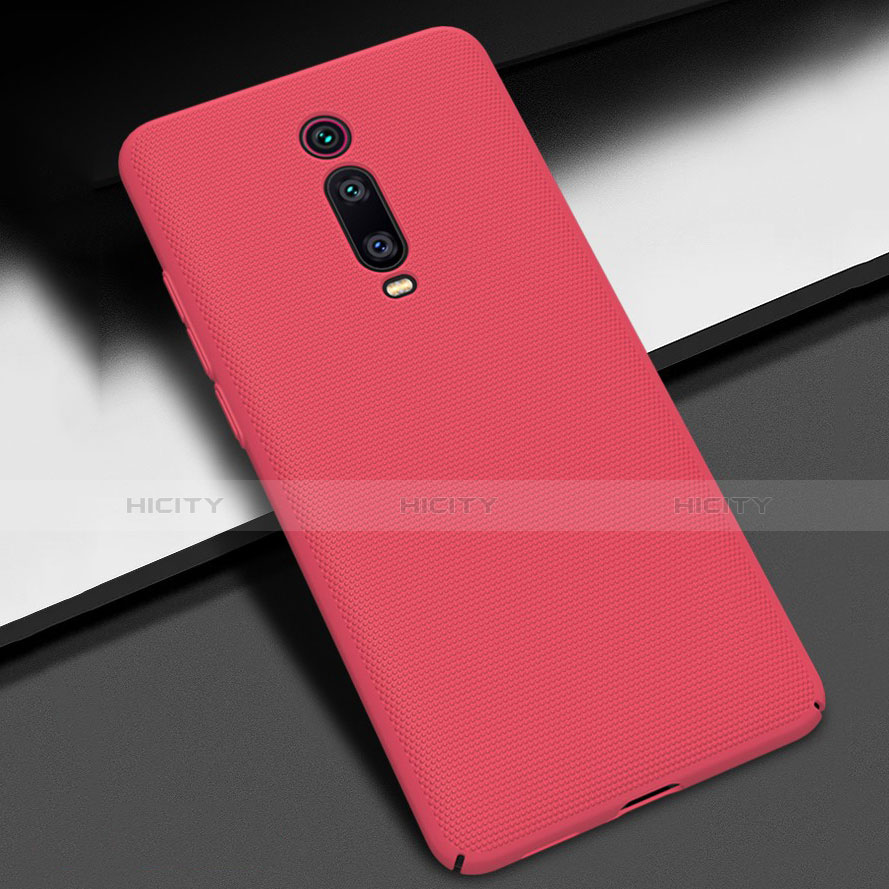 Coque Plastique Rigide Etui Housse Mat M01 pour Xiaomi Mi 9T Pro Rouge Plus