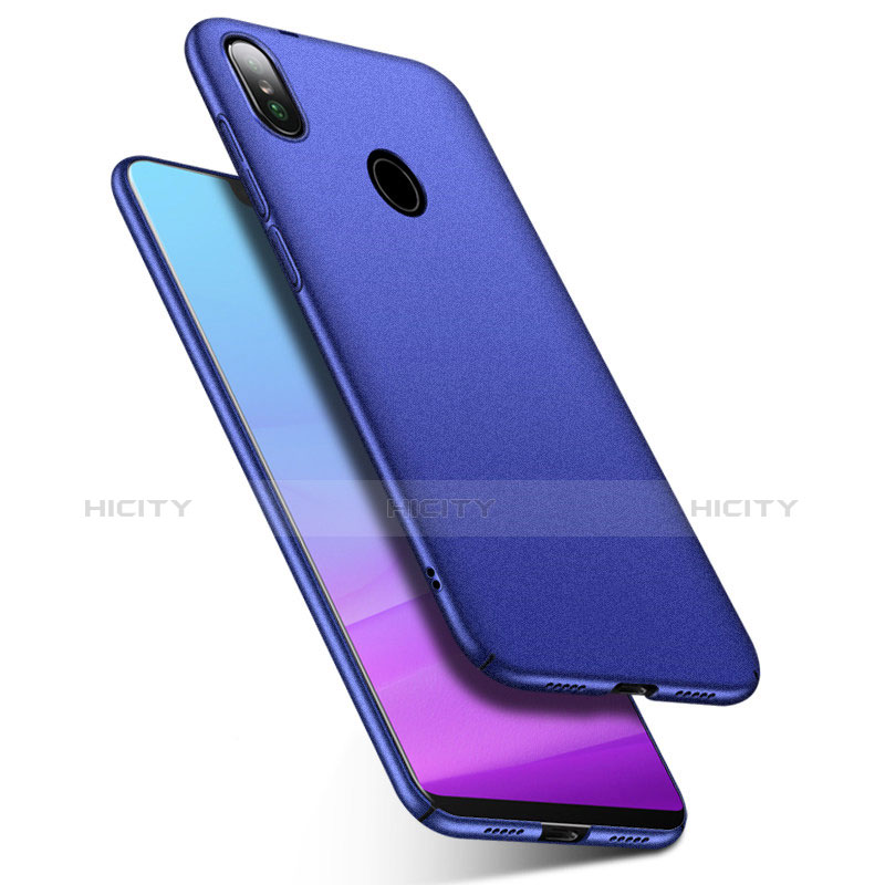 Coque Plastique Rigide Etui Housse Mat M01 pour Xiaomi Mi A2 Lite Bleu Plus