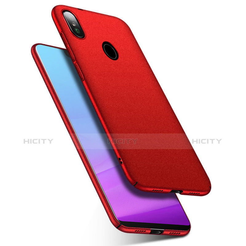 Coque Plastique Rigide Etui Housse Mat M01 pour Xiaomi Mi A2 Lite Rouge Plus