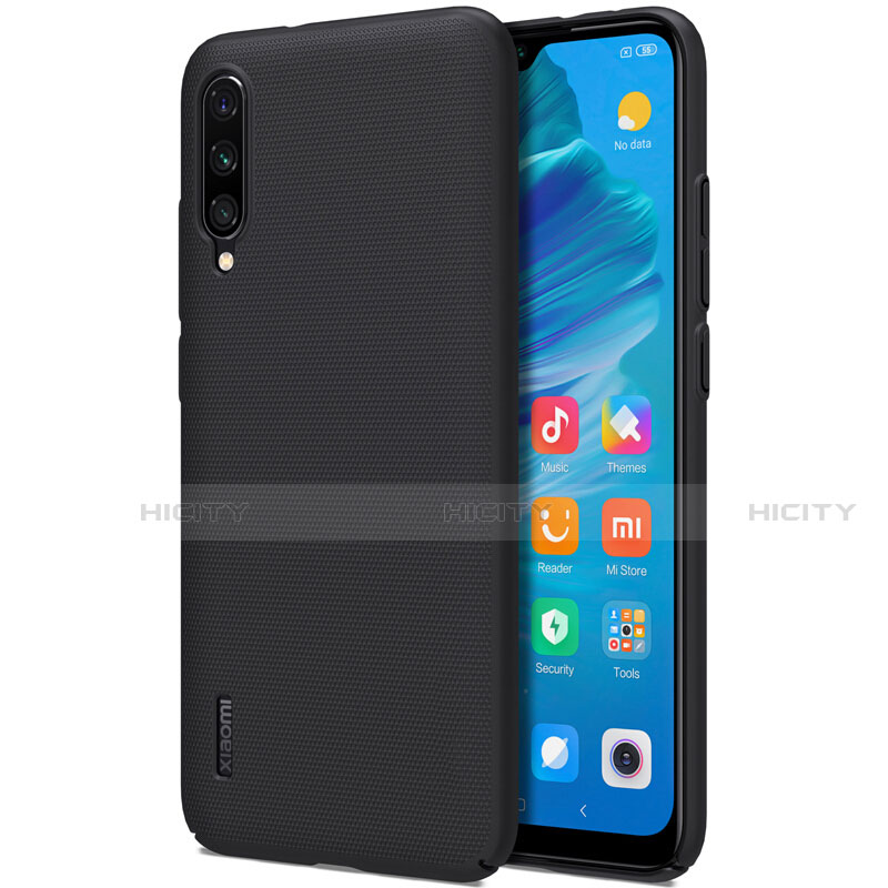 Coque Plastique Rigide Etui Housse Mat M01 pour Xiaomi Mi A3 Noir Plus