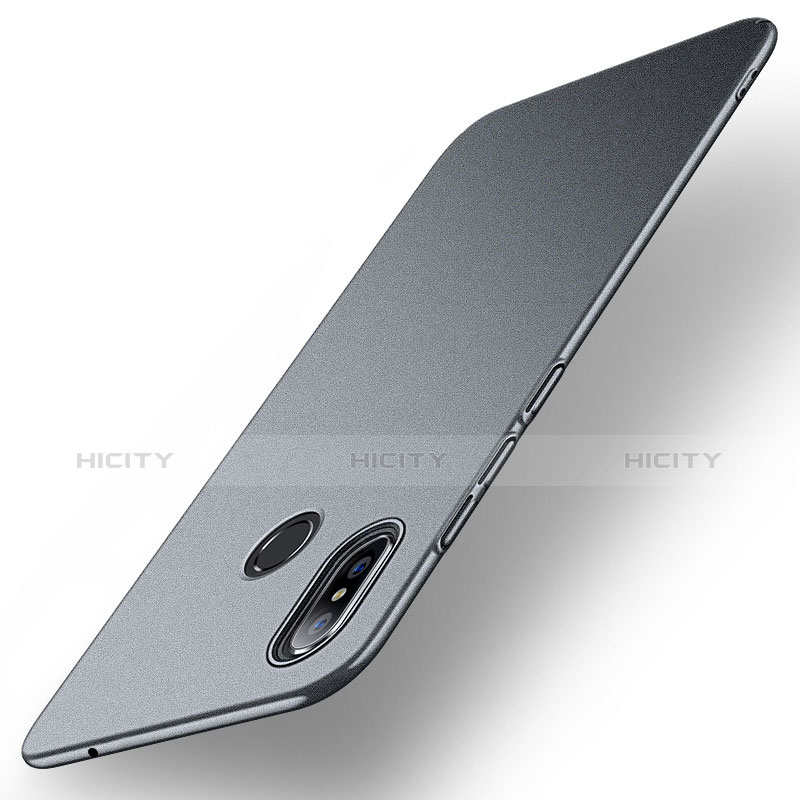 Coque Plastique Rigide Etui Housse Mat M01 pour Xiaomi Mi Mix 3 Gris Plus