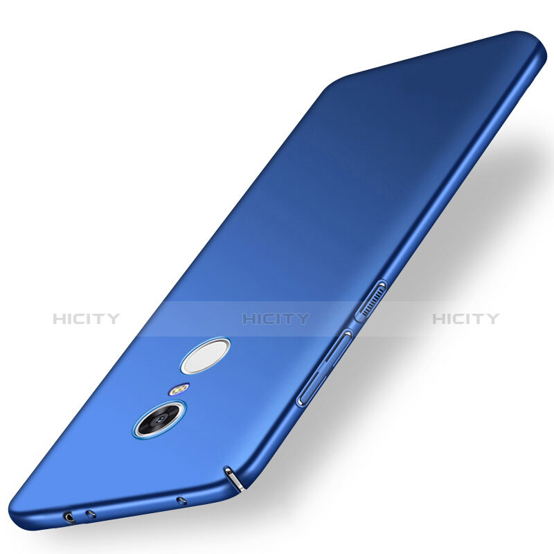 Coque Plastique Rigide Etui Housse Mat M01 pour Xiaomi Redmi 5 Plus Bleu Plus