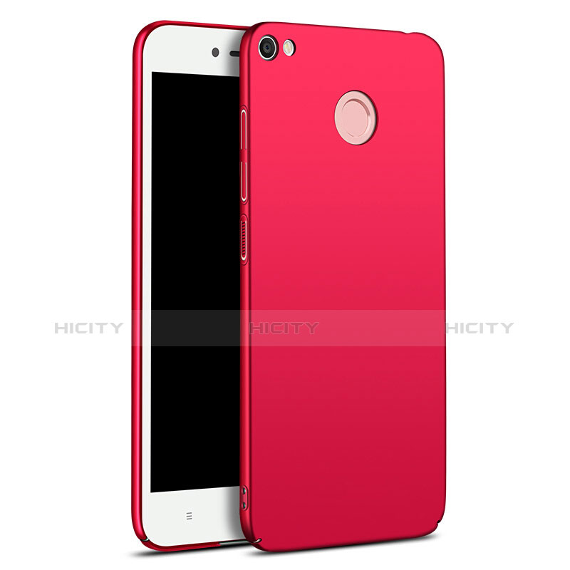 Coque Plastique Rigide Etui Housse Mat M01 pour Xiaomi Redmi Note 5A High Edition Rouge Plus