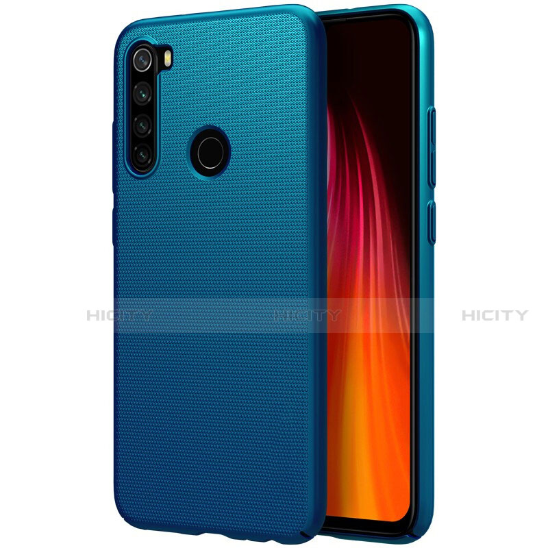 Coque Plastique Rigide Etui Housse Mat M01 pour Xiaomi Redmi Note 8 Bleu Plus