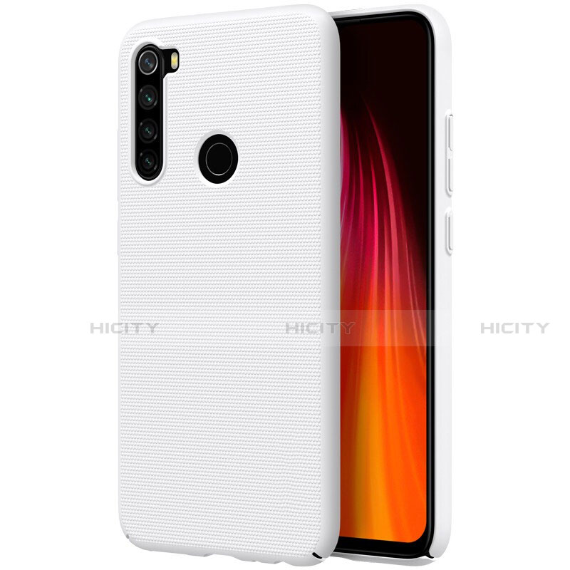 Coque Plastique Rigide Etui Housse Mat M01 pour Xiaomi Redmi Note 8T Blanc Plus