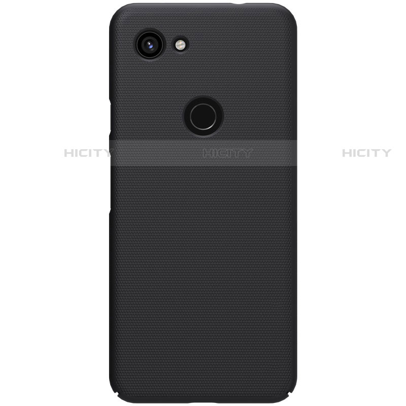 Coque Plastique Rigide Etui Housse Mat M02 pour Google Pixel 3a Noir Plus