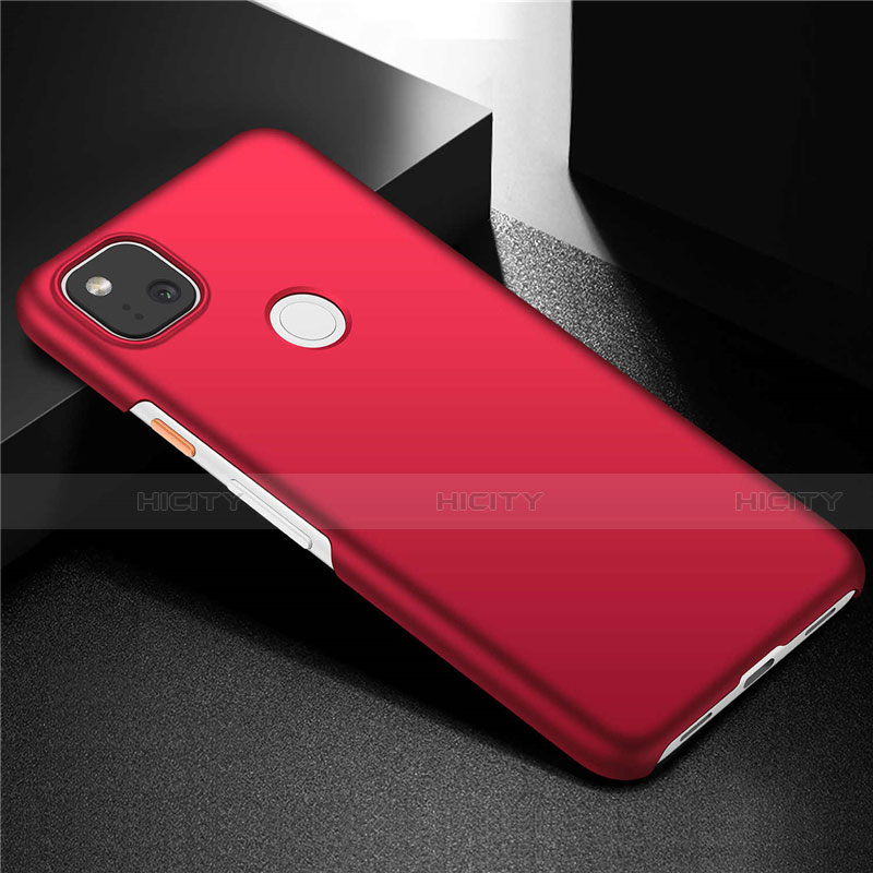 Coque Plastique Rigide Etui Housse Mat M02 pour Google Pixel 4a Plus