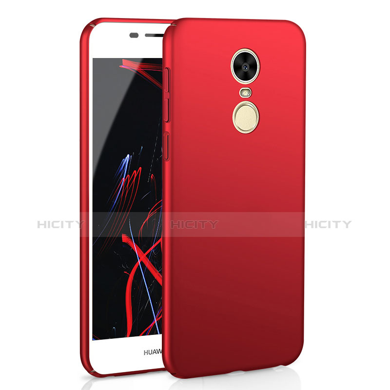 Coque Plastique Rigide Etui Housse Mat M02 pour Huawei Enjoy 6 Rouge Plus