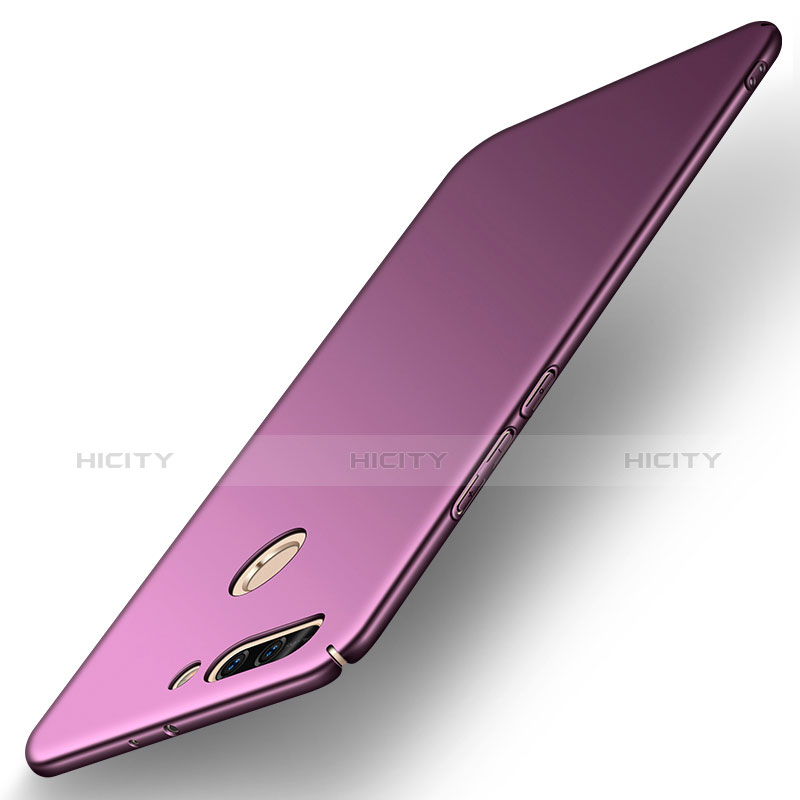 Coque Plastique Rigide Etui Housse Mat M02 pour Huawei Honor 8 Pro Violet Plus