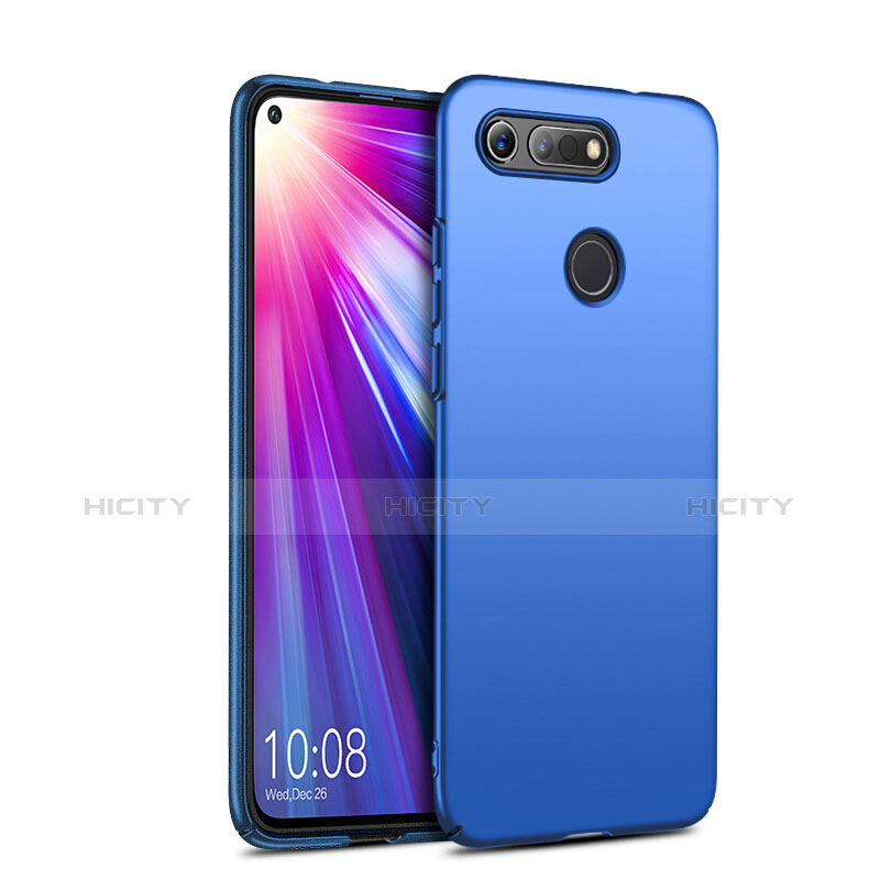 Coque Plastique Rigide Etui Housse Mat M02 pour Huawei Honor V20 Bleu Plus