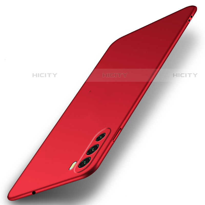 Coque Plastique Rigide Etui Housse Mat M02 pour Huawei Mate 40 Lite 5G Rouge Plus